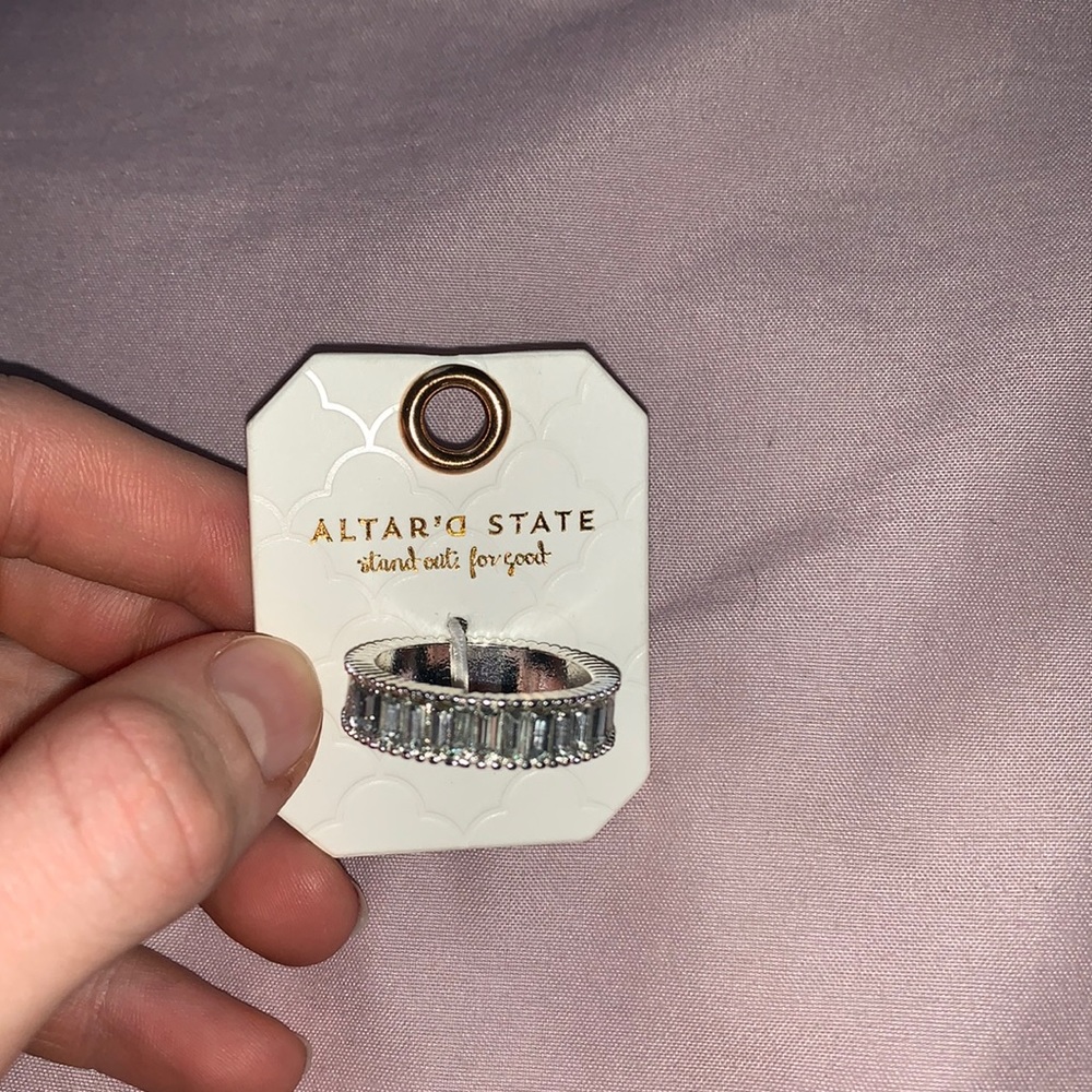 CRYSTAL RING - Picture 1 of 4